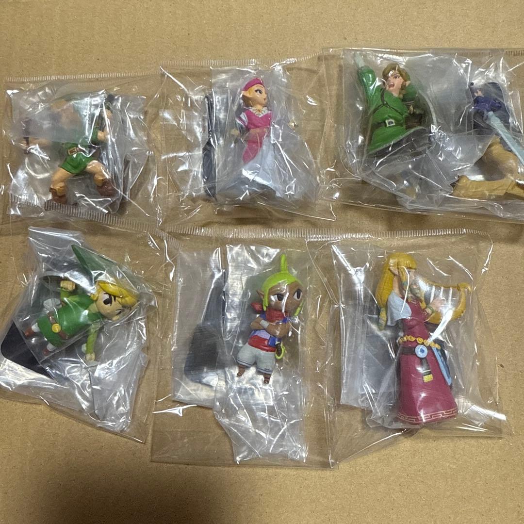 ゼルダの伝説シリーズ　フィギュアコレクション　新品未開封品　全６種コンプリート