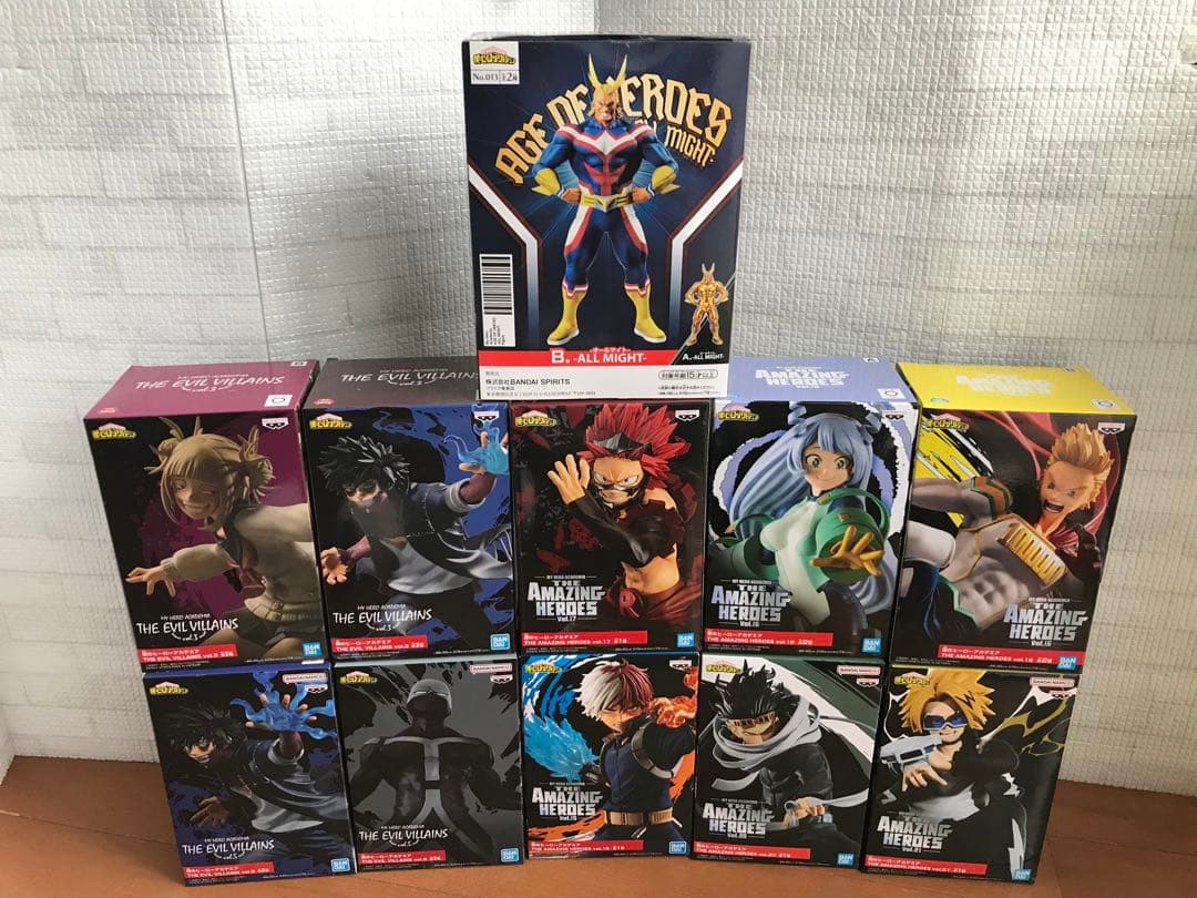 僕のヒーローアカデミアフィギュア　AMAZING HEROES他　11点セット