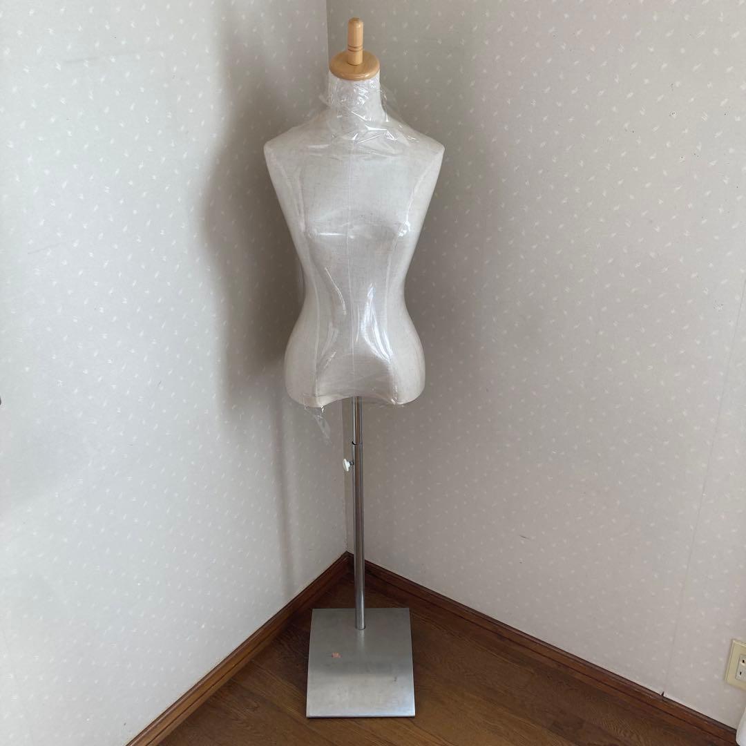 ホワイトマネキン 布製 調整可能