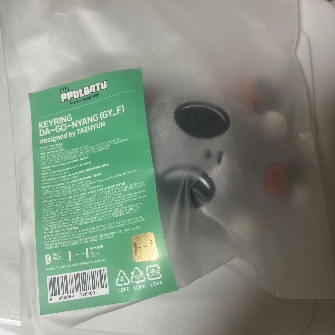 txt ダゴニャン プルバトゥ キーリング テヒョン