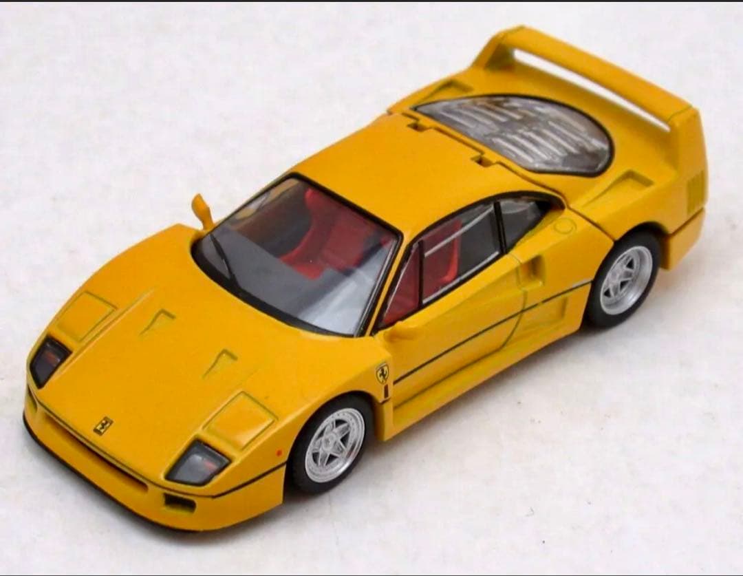 、1/64 LV-NEO トミカリミテッドヴィンテージ フェラーリ F40 黄色