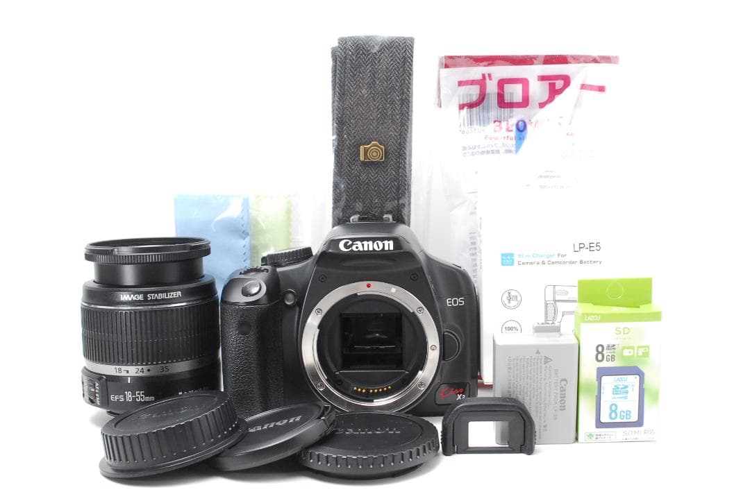【新品級ショット数】Canon Kiss X2　スマホ転送　一眼レフデビュー