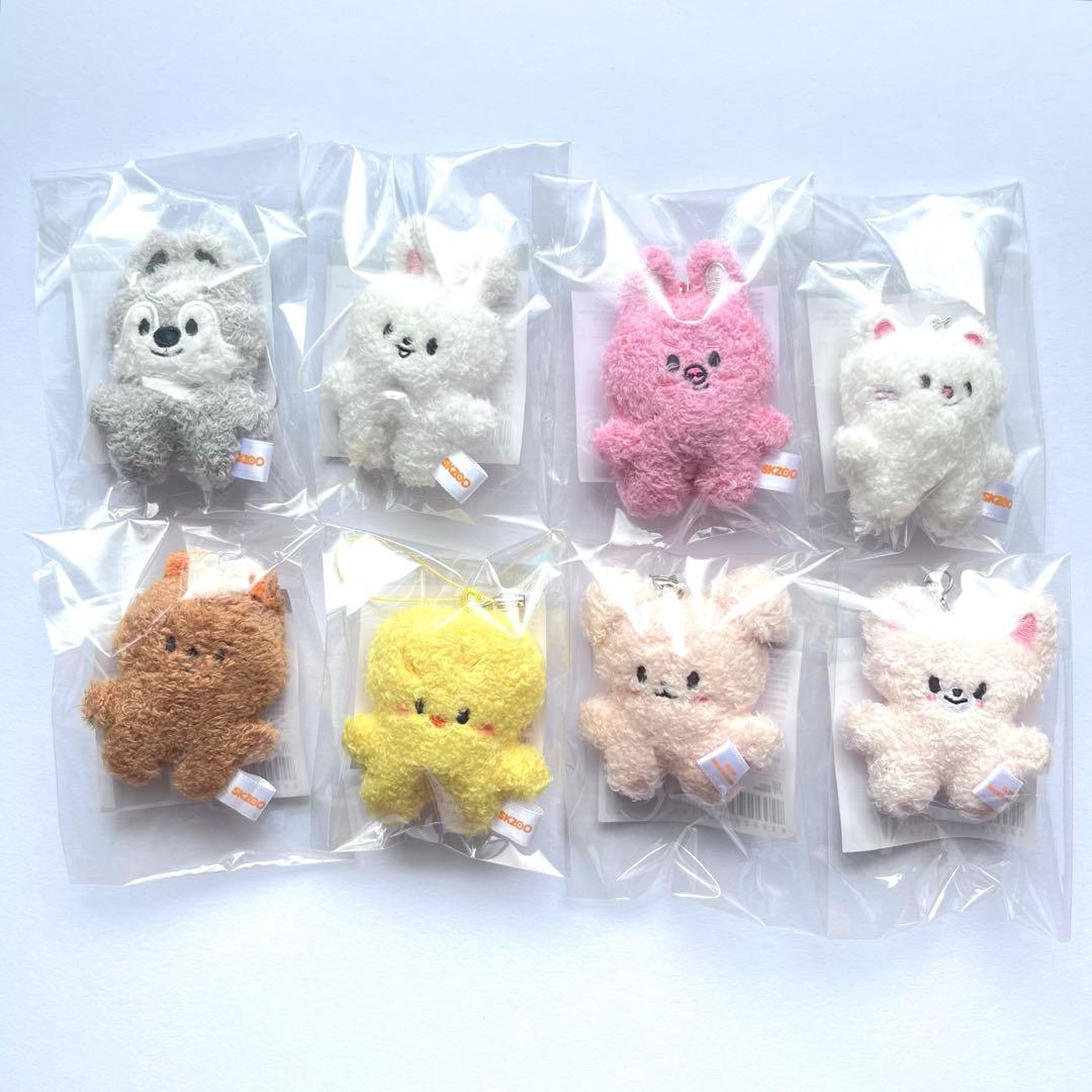 straykids 5‘CLOCK skzooマイクロ キーリング フルコンプ