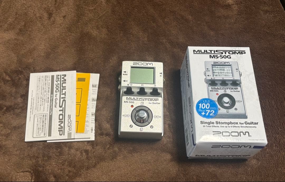 ZOOM MS-50G マルチエフェクター［箱あり］