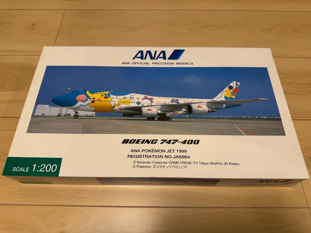 その他 1/200 747-400D ANA POKEMON JET [NH20007]