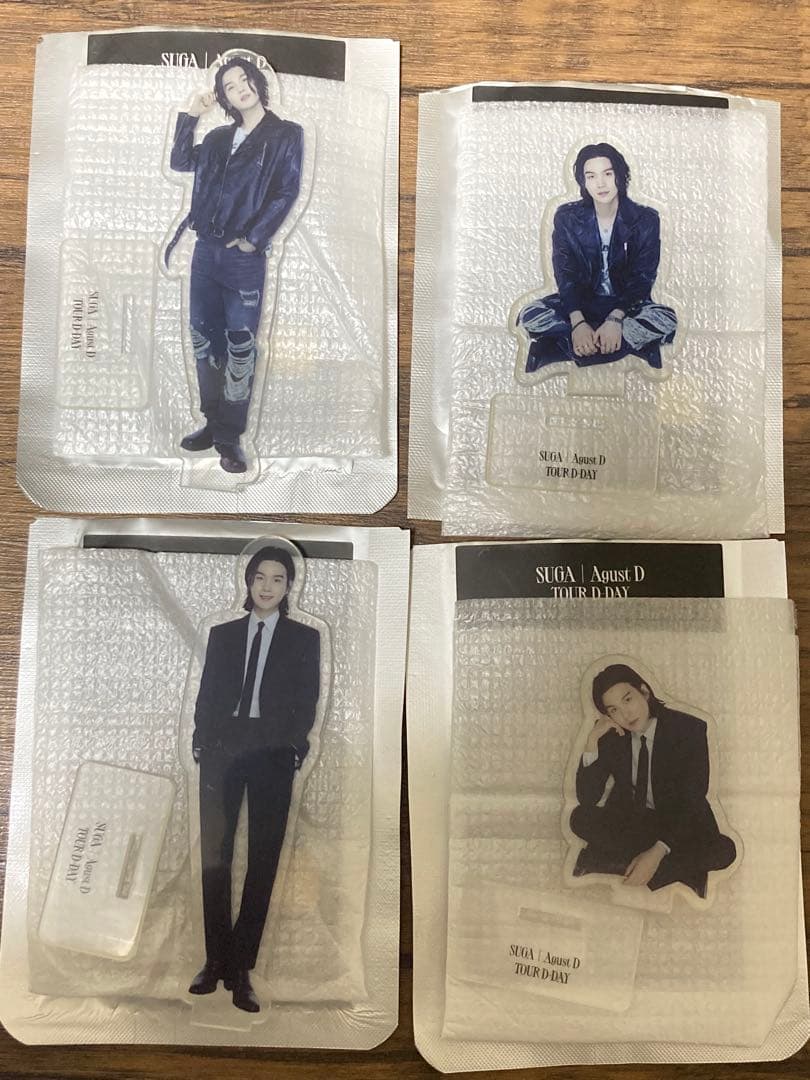 BTS SUGA Agust D D-day ラキドロ　アクスタ　全種　セット