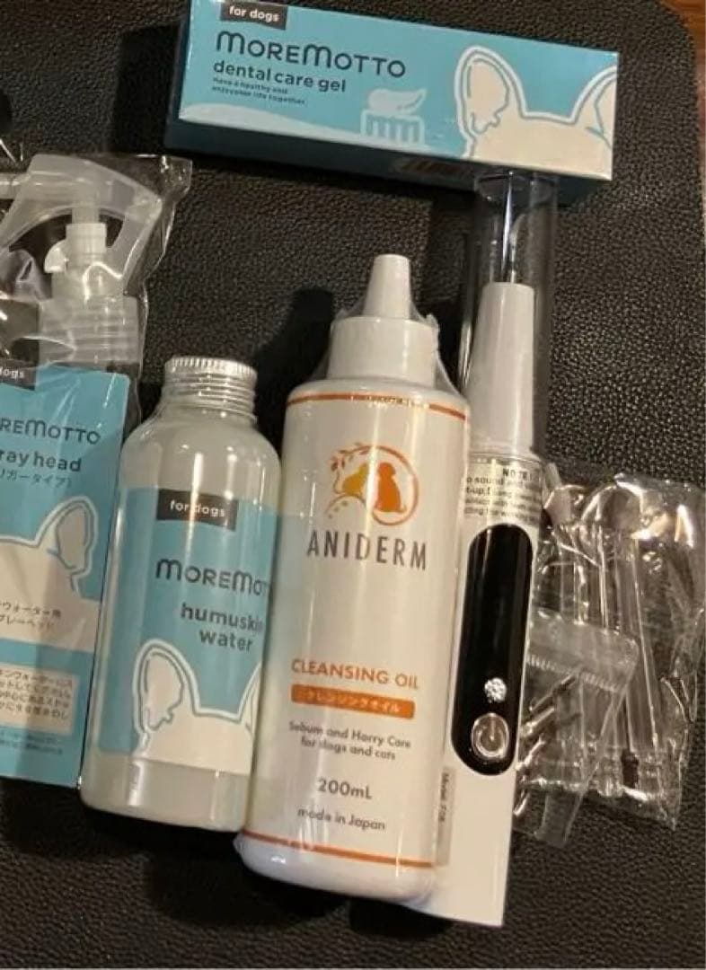 ペット用除菌MOREMOTTO デンタルケアジェル　ANIDERM クレンジング