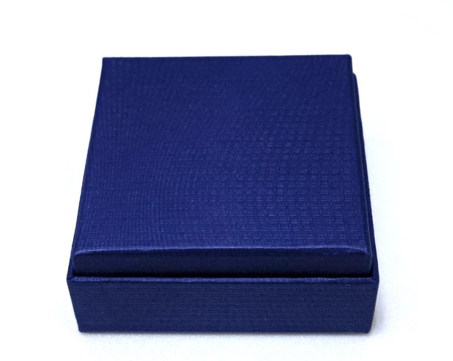 スワロフスキーBarret　ブローチ ブルー　ロジウムプレート　箱付　40936