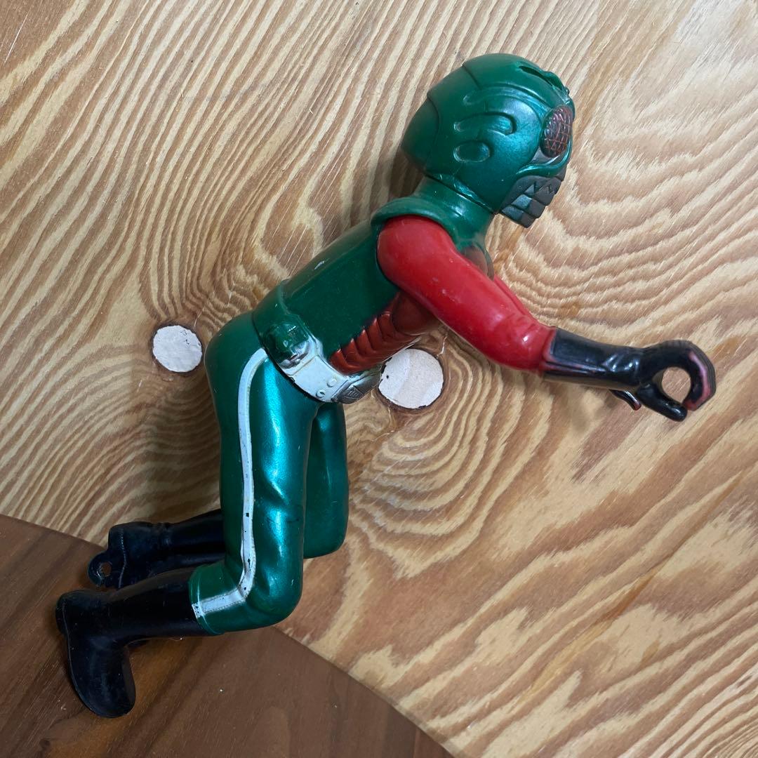 ポピー　仮面ライダー　ソフビ　希少　昭和レトロ　当時物　石森プロ　フィギュア