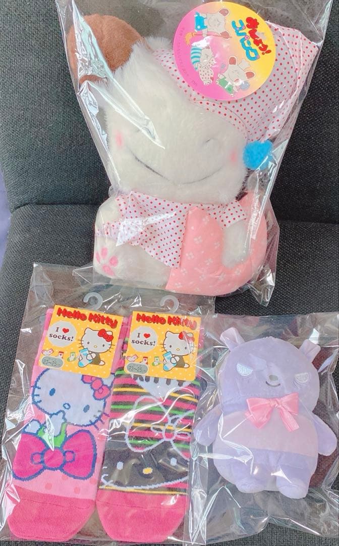 おはようスパンク Sanrio 靴下、バスタオル 、マスコット 。他。20点