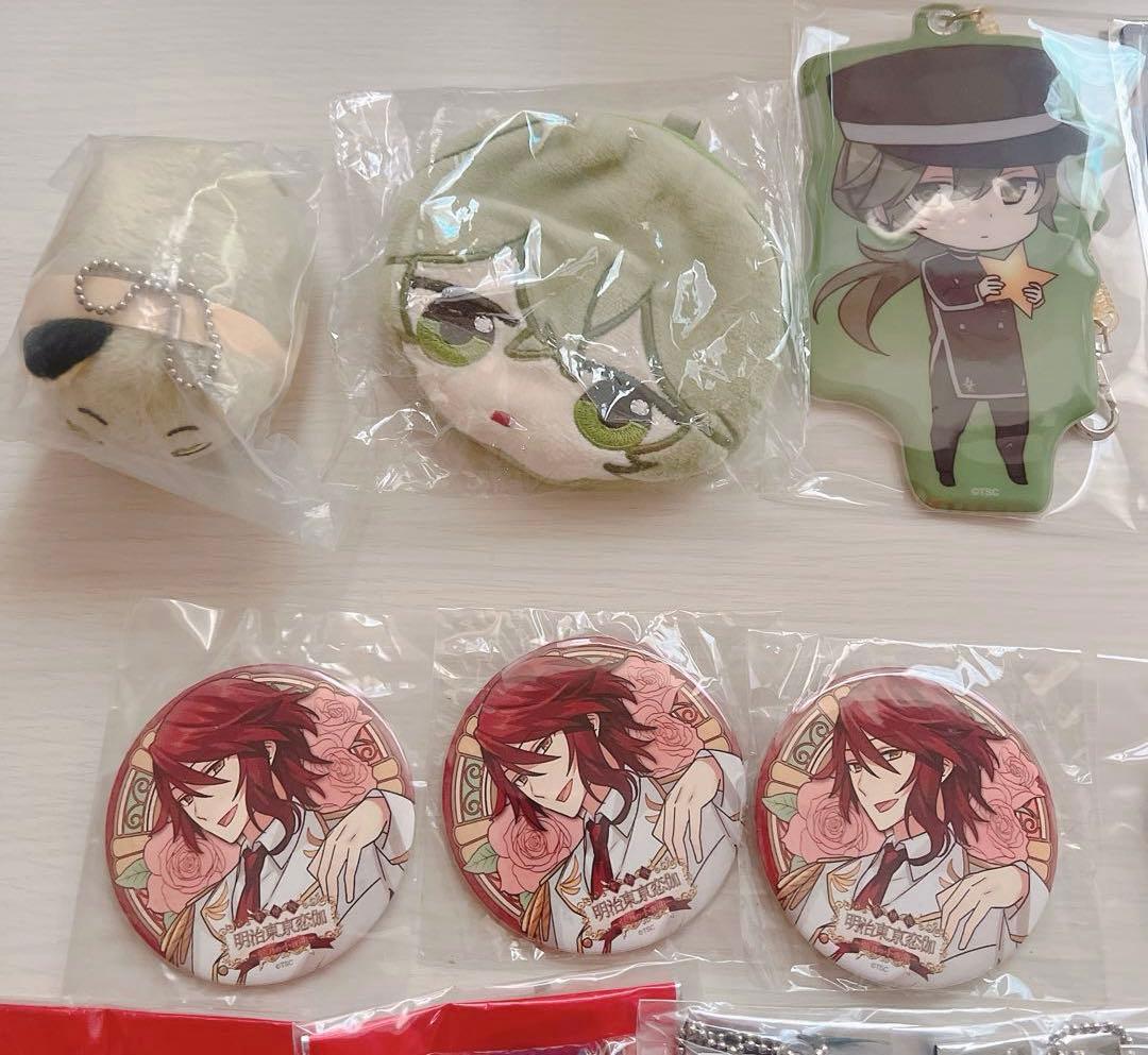 【画像複数枚】 明治東京恋伽　めいこい グッズセット 菱田春草 アクスタ 缶バ