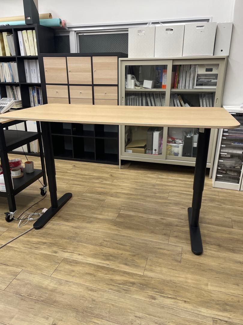 ★IKEAイケア★昇降式テーブル