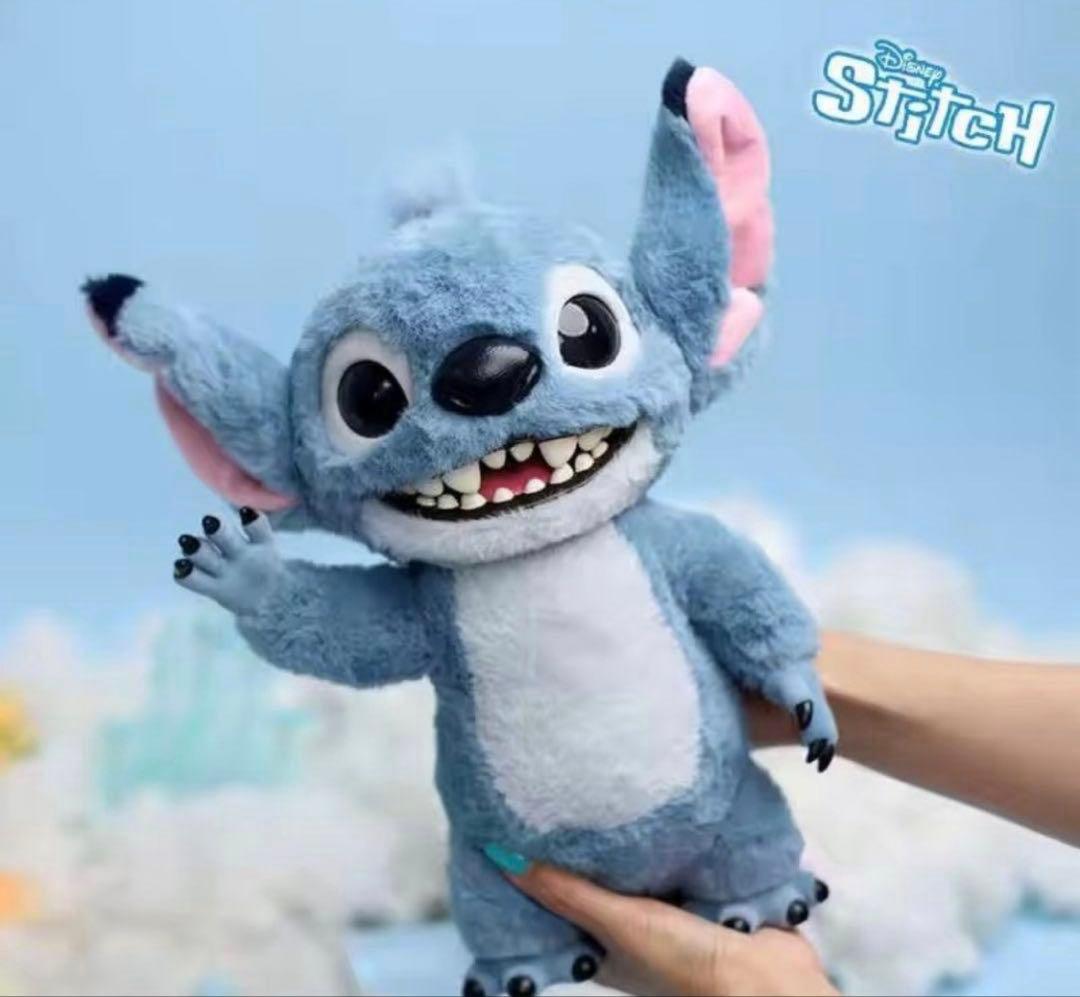 スティッチ　海外限定！リアル　ぬいぐるみ　28cm　実写版　海外公式正規品