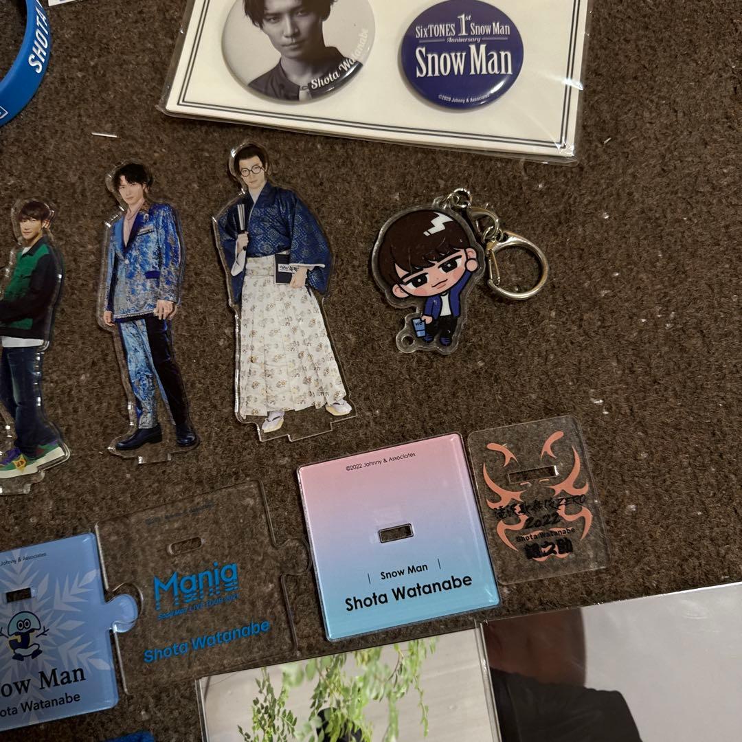 渡辺翔太 グッズ 大量 まとめ売り Man 歴代コンプリート