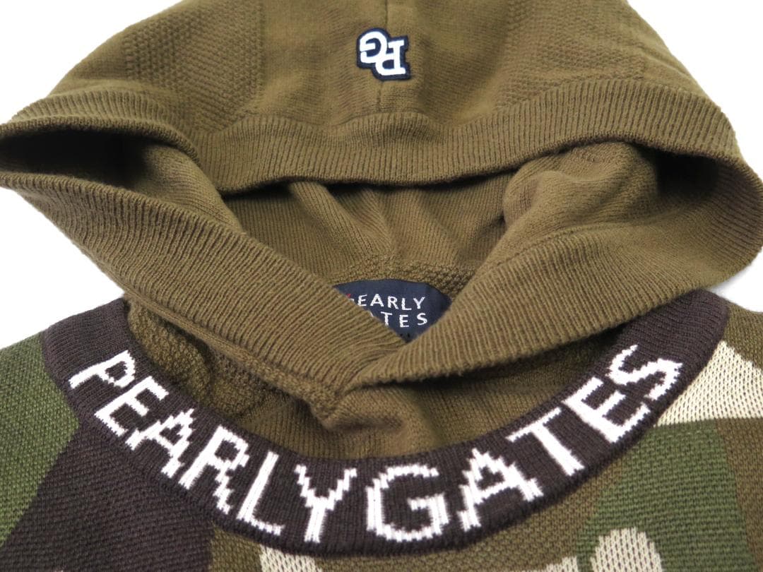 【専用】パーリーゲイツ●インナーニット付き　カシミヤタッチ　ニットプルオーバーM