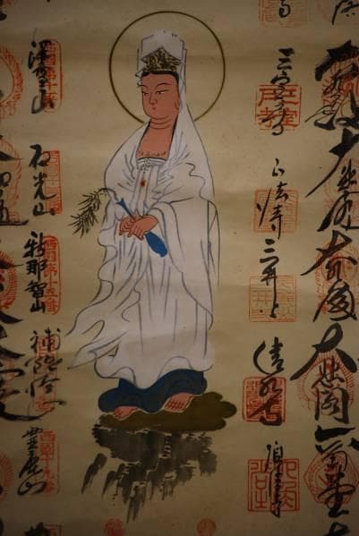 真作/西国三十三所/布袋屋掛軸HC-230