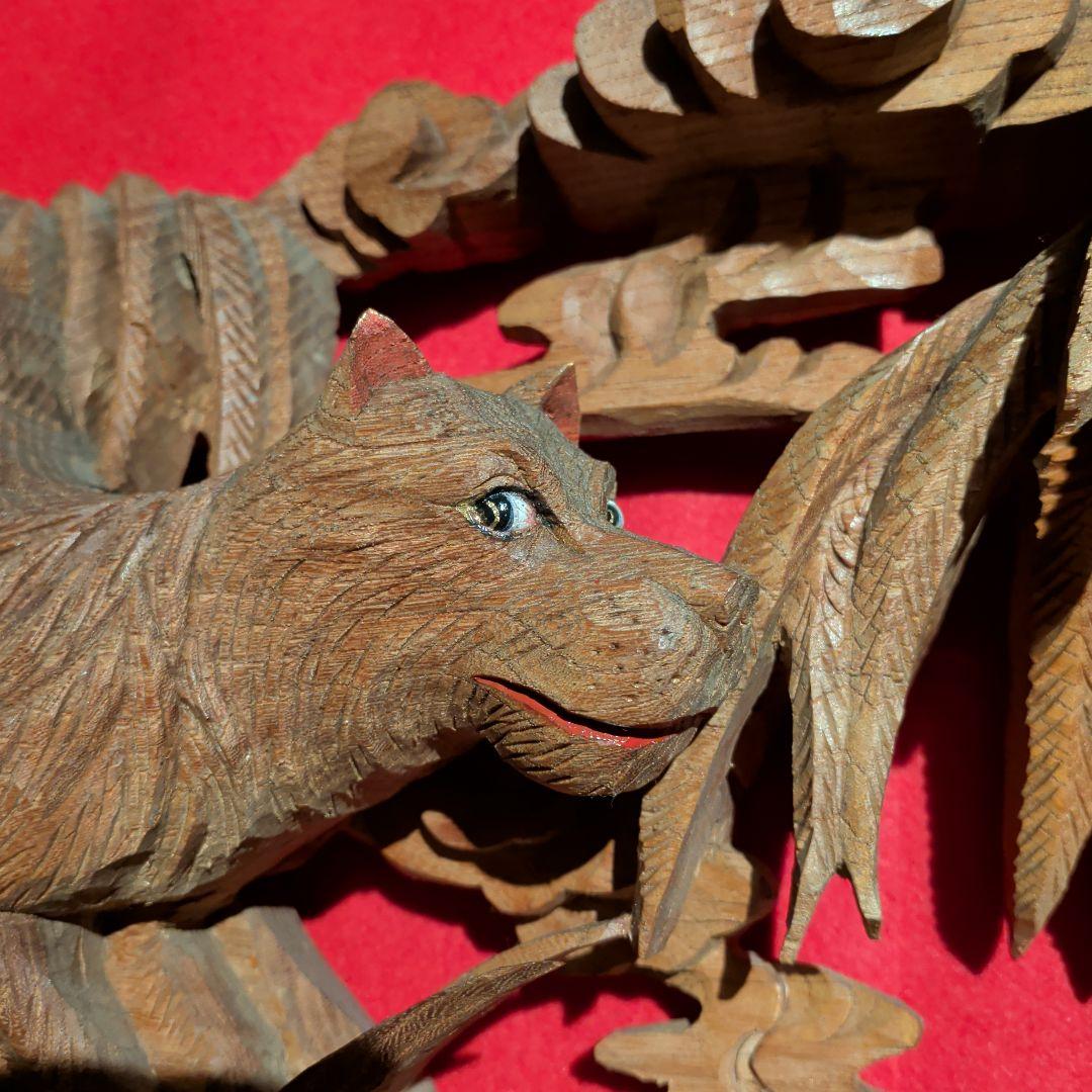 彫刻　木彫　欄間　だんじり　山車　神社仏閣　犬　動物　和柄