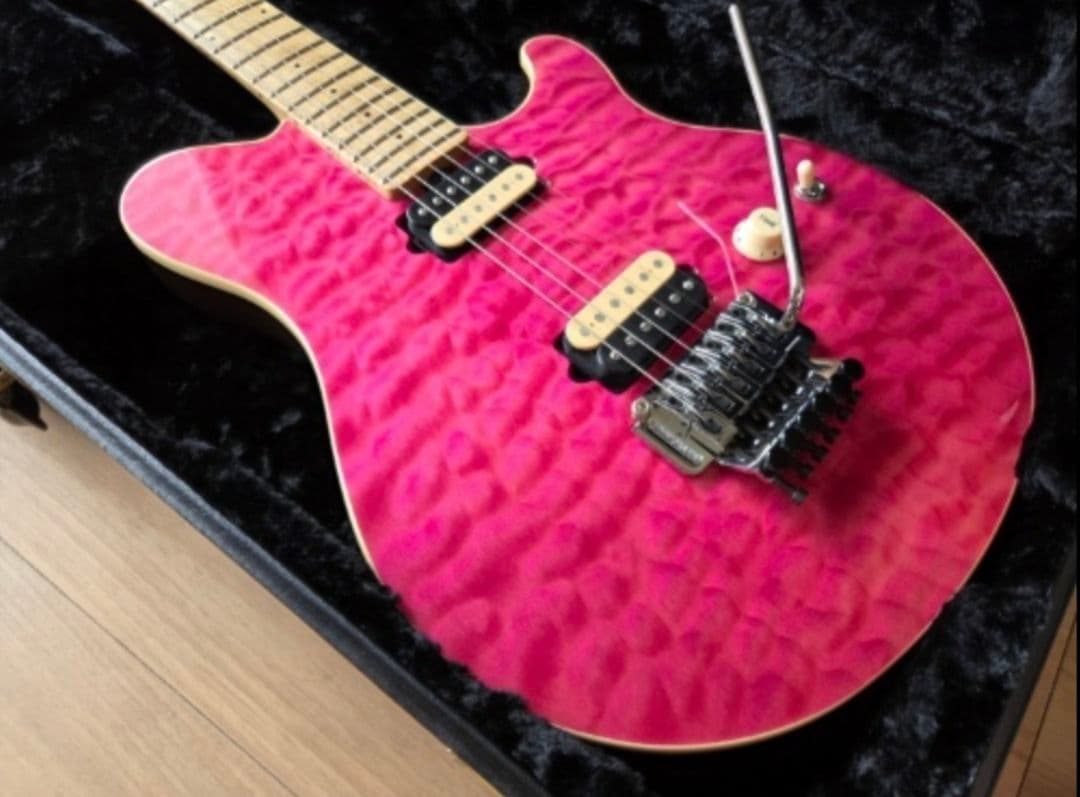 ★激レア極上★Musicman AXIS Tribute Pink キラーキルト