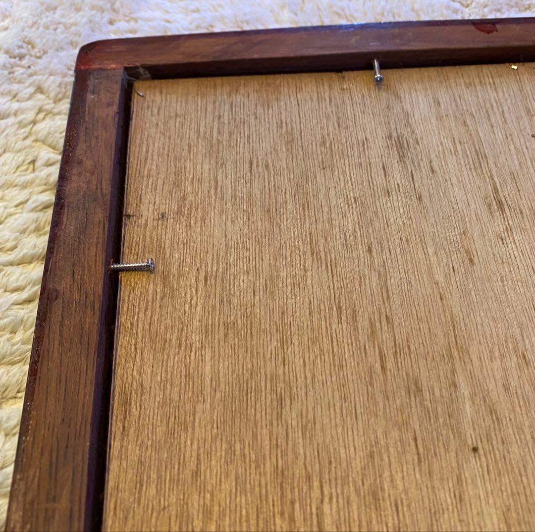 アンティーク　チャイニーズ　アートフレーム 水墨画パンダ サイズ54x55.5