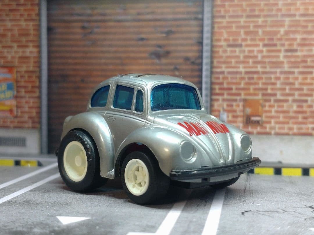 当時物　チョロQ　ゼロヨンQ太　マグナム号　ワーゲン　コロコロコミック　昭和玩具