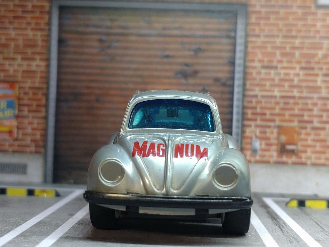 当時物　チョロQ　ゼロヨンQ太　マグナム号　ワーゲン　コロコロコミック　昭和玩具