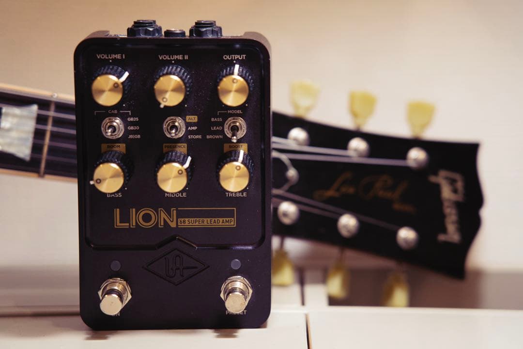 ギター Universal Audio UAFX LION