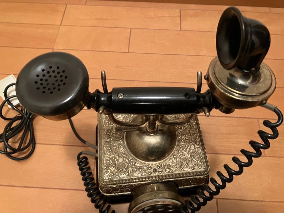 超レア！　アンティークテレフォン　ダイヤル式