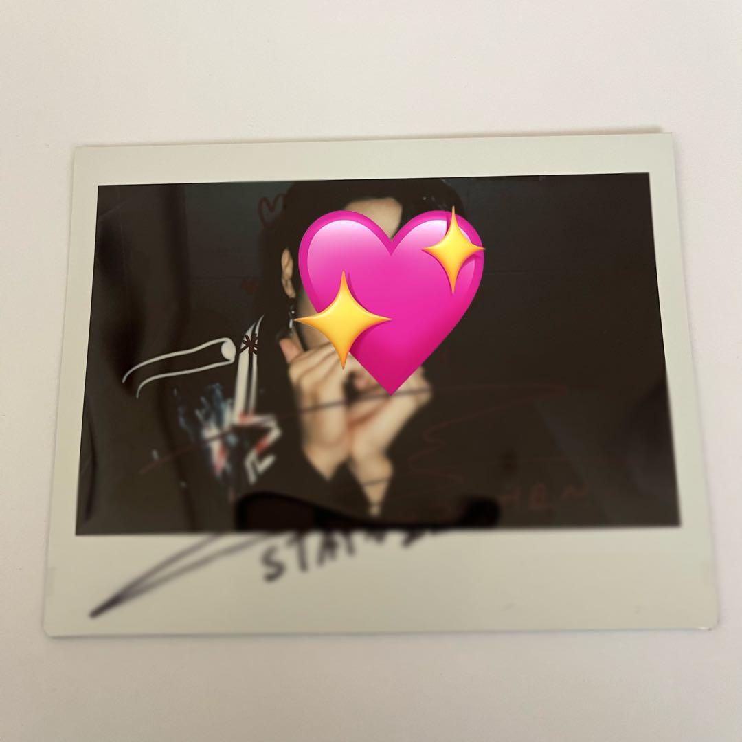 Stray Kids ストレイキッズ　ハン・ジソン　チェキ　直筆サイン入り