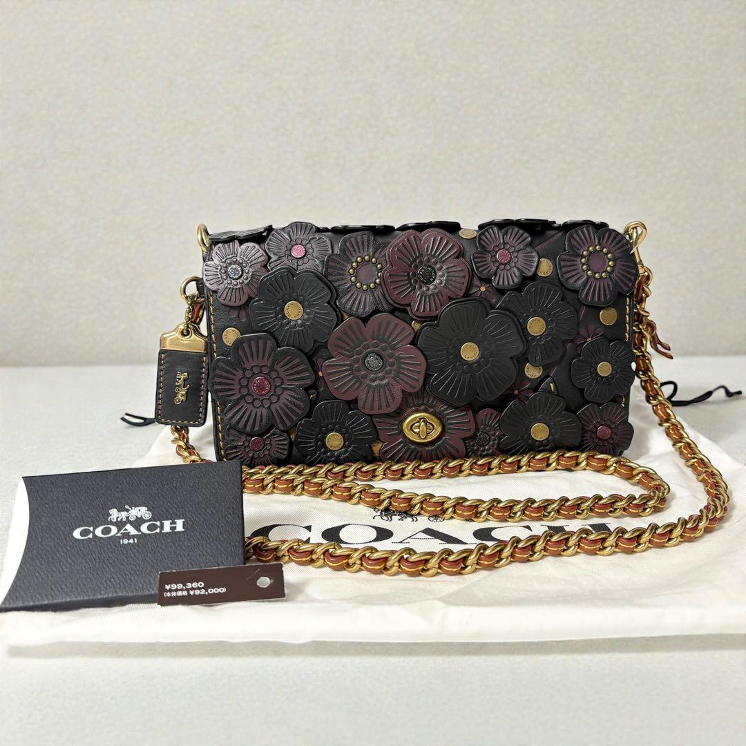 コーチ COACH ショルダーバッグ ディンキー ウィズ ティー ローズ