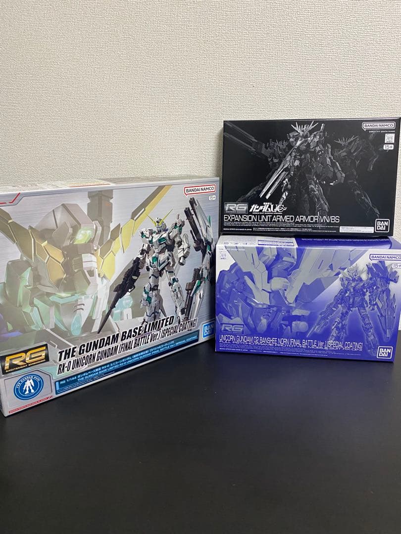 RG ユニコーン、バンシィ・ノルン 最終決戦Ver. スペシャルコーティング