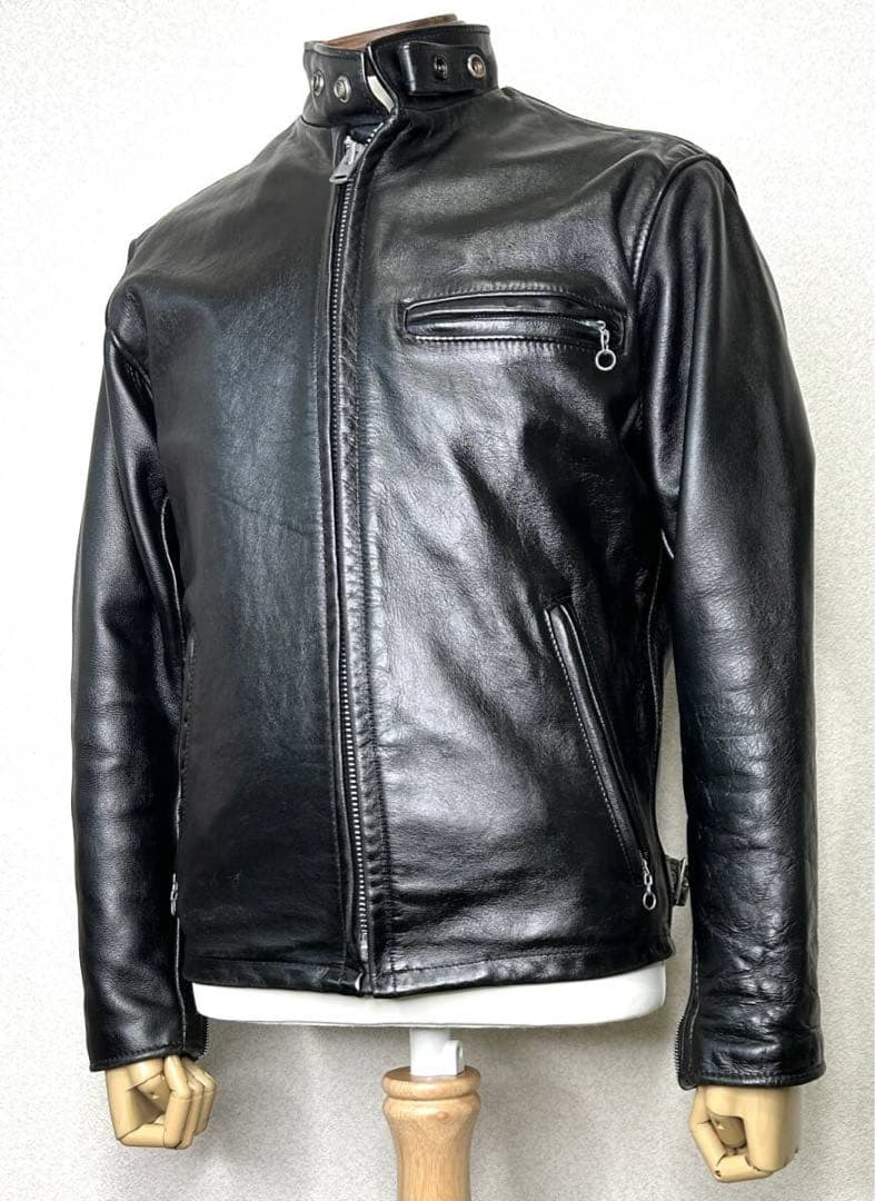 ① schott ライナー付 641【36】 米国製◇革ジャンGPZハーレー