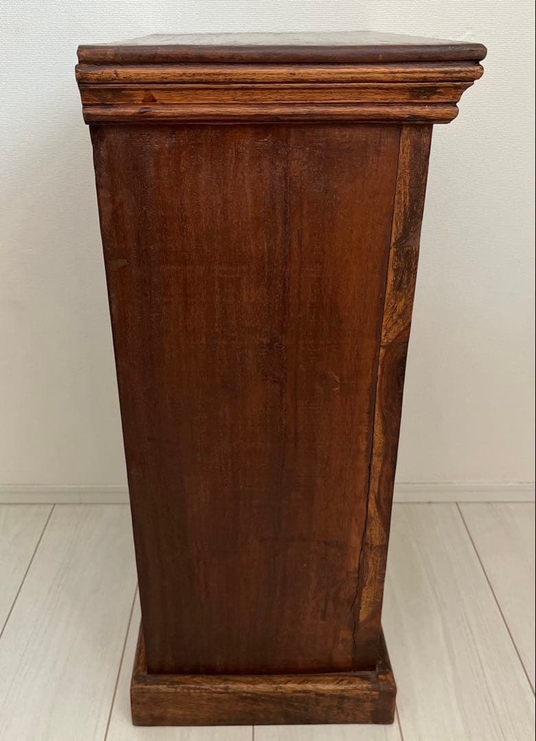 アンティーク 木製 キャビネット/ サイドテーブル vintage