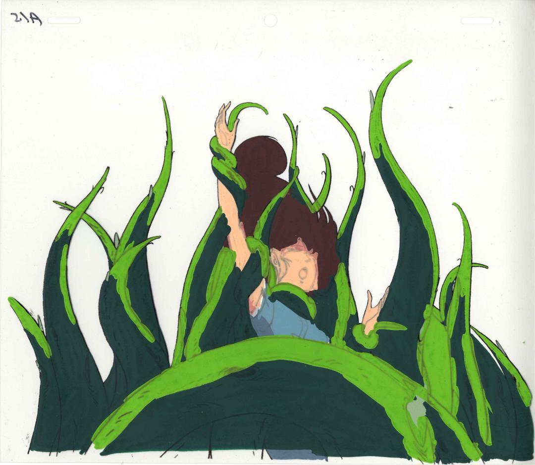 科学救助隊テクノボイジャー　＃１０セル画　美樹本晴彦初キャラデザイン