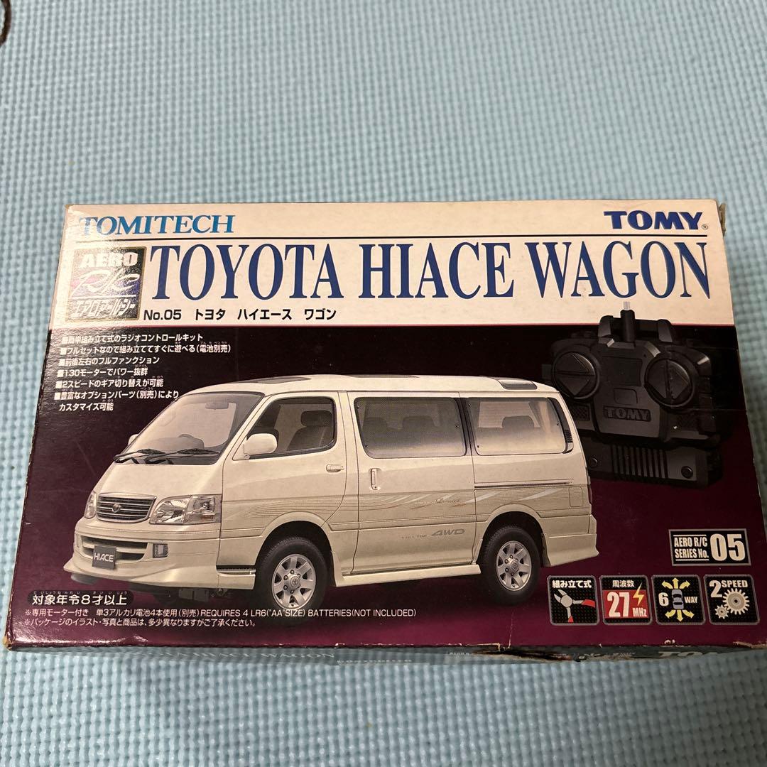 ホビーラジコン TOMITECH TOYOTA HIACE WAGON TOMY