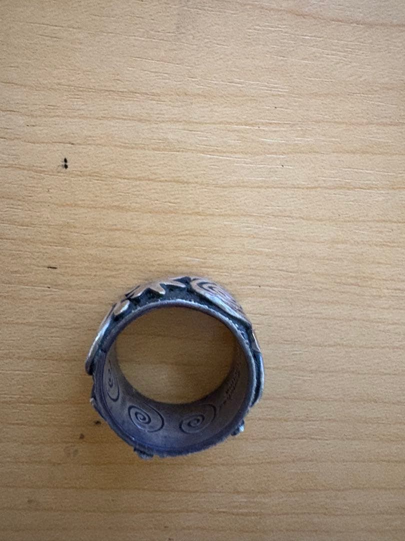 ナバホ族　リング　インディアンジュエリー