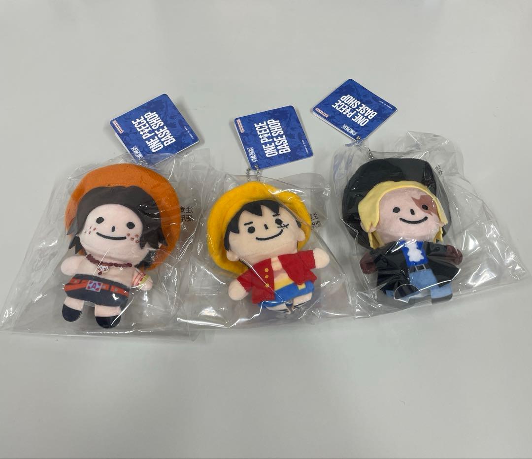 ONEPIECE BASE SHOP ゆびぬい　ルフィ エース サボ