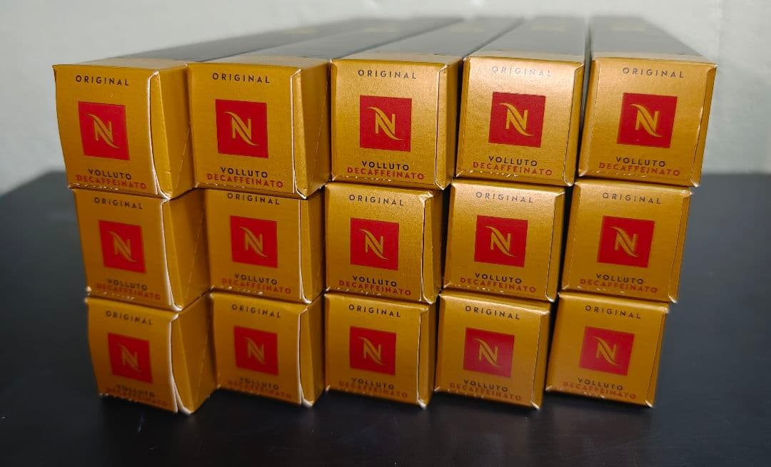 Nespresso ネスプレッソ ヴォリュート・デカフェ 15本