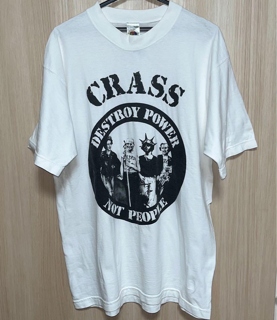 90s USA製 CRASS DESTROY POWER NOT PEOPLE