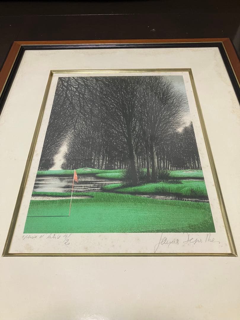 ジャック デペルト 14/20 赤フラッグのあるゴルフ場