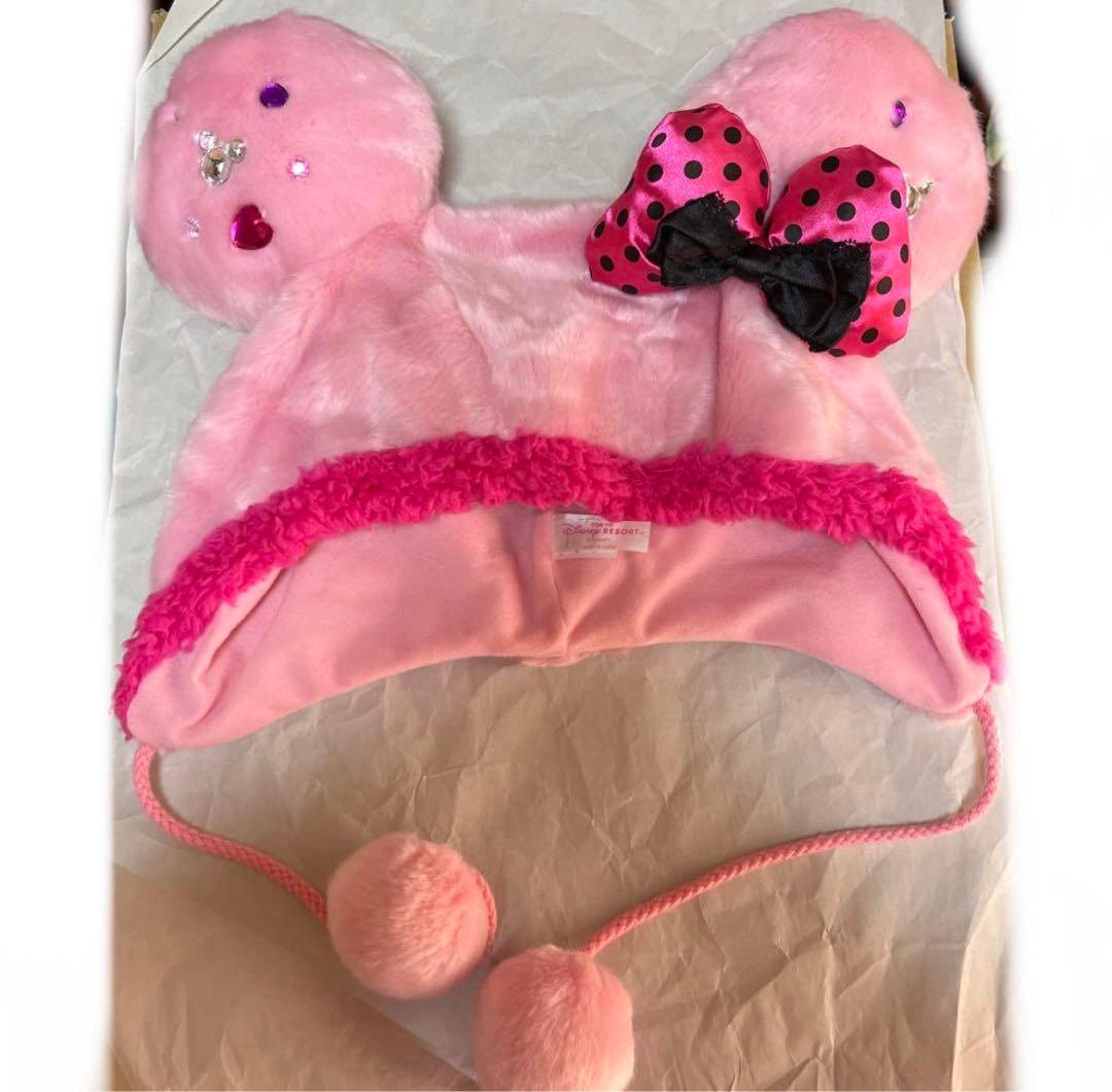 ファンキャップ　ミニー　ピンク