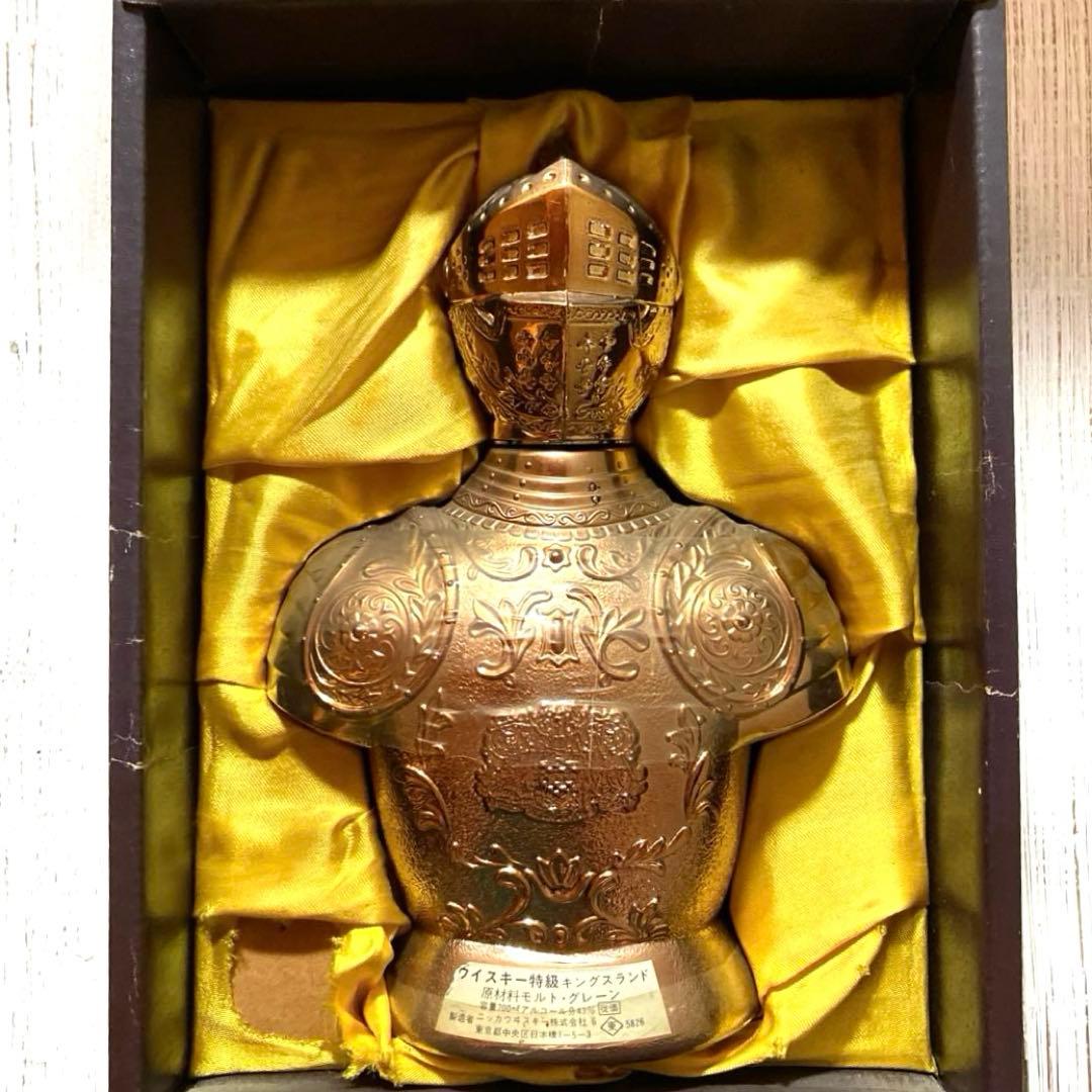 未開封 ニッカウイスキー 特級 騎士ボトル アーマーオブキング 古酒