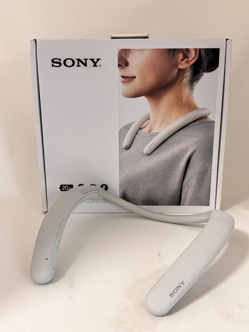SONY ワイヤレスネックバンドスピーカー SRS-NB10 WC @4007
