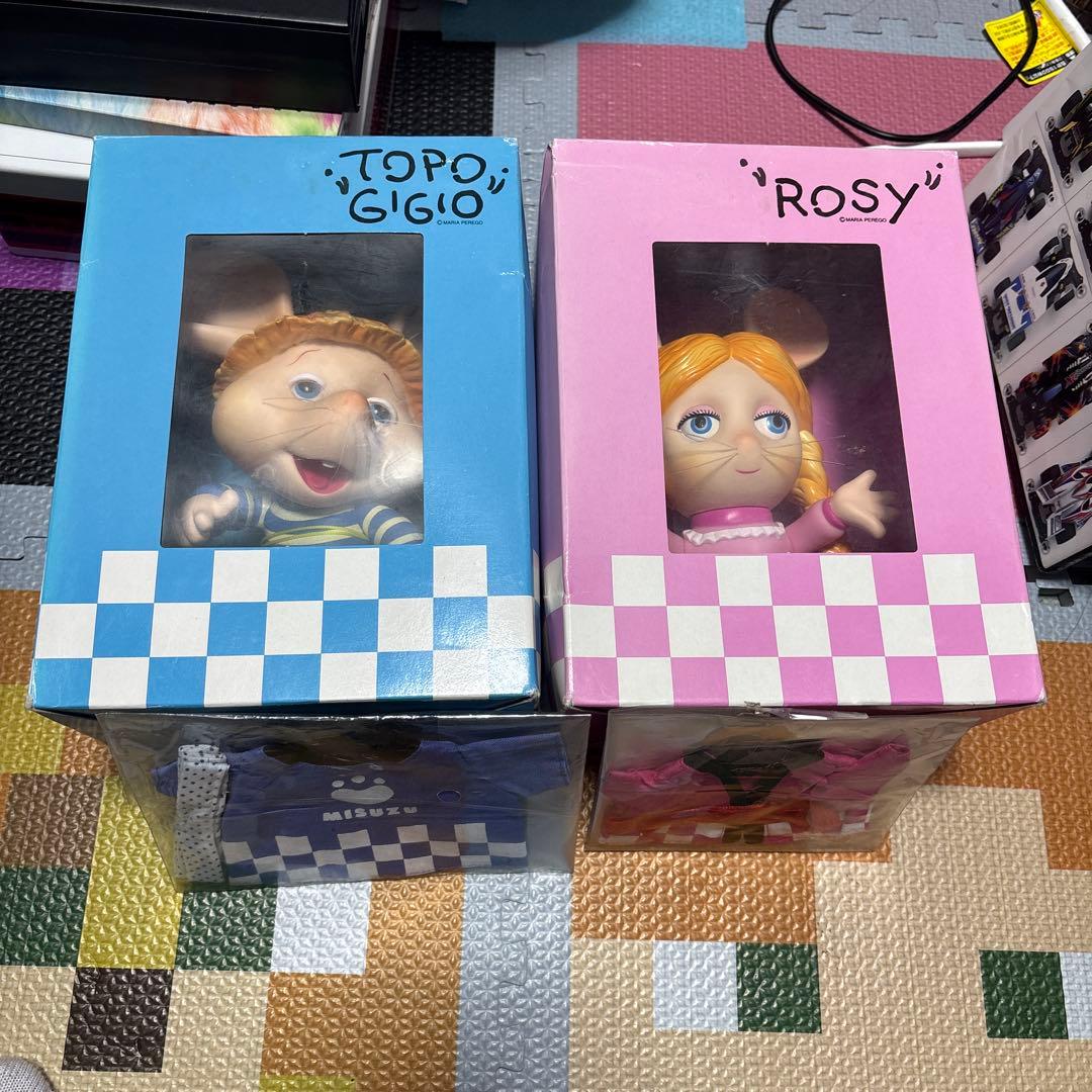 貴重　非売品　ソフビ　TOPO GIGIO &ROSYセット