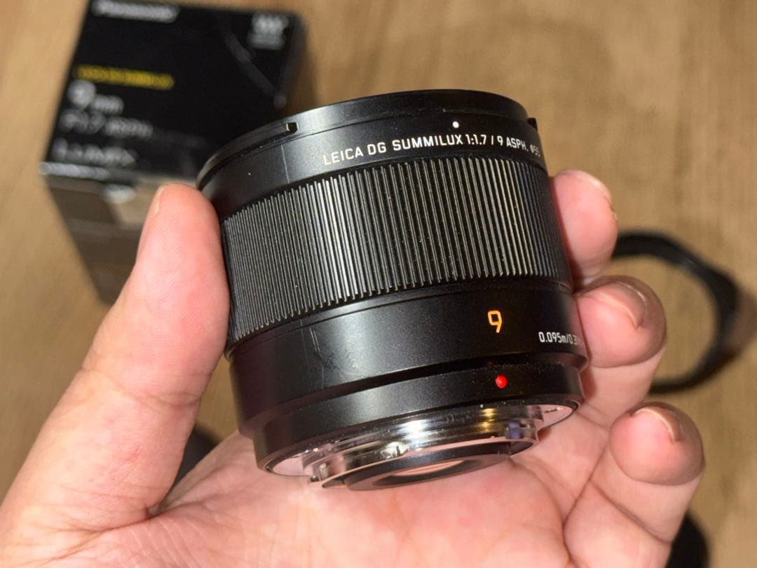 レンズ(単焦点) PANASONIC LUMIX LEICA DG 9mm F1.7