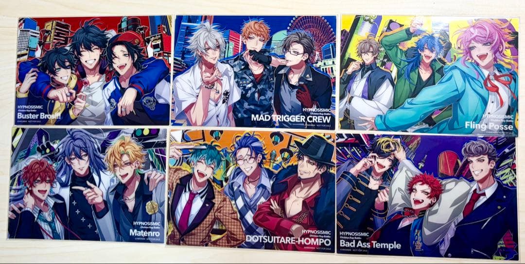 A*N様 ヒプムビ 特典 7弾 8弾 クリアカード コンプリートセット