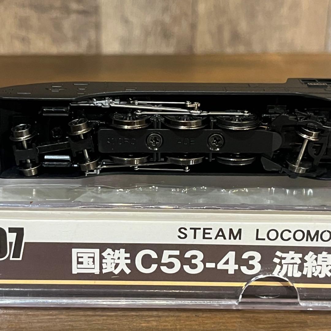 Nゲージ　国鉄C53-43 流線型・改良品(マイクロエース)