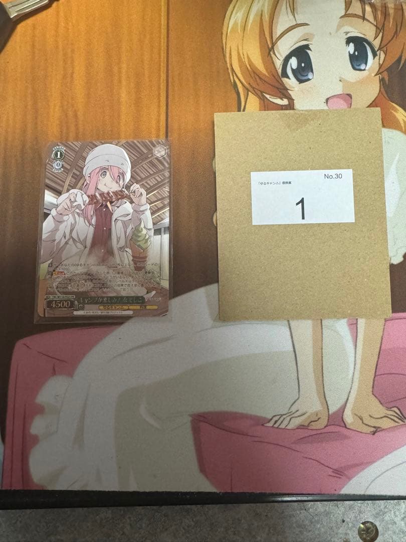 ゆるキャンキャンプが楽しみ！なでしこ PR+ PRの2枚セット CXチャレンジ