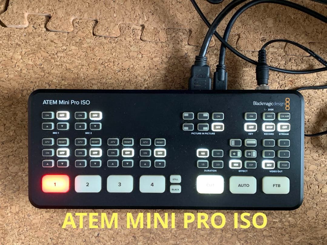 配信機器・PA機器・レコーディング機器 ATEM MINI pro ISO BlackMagic Design