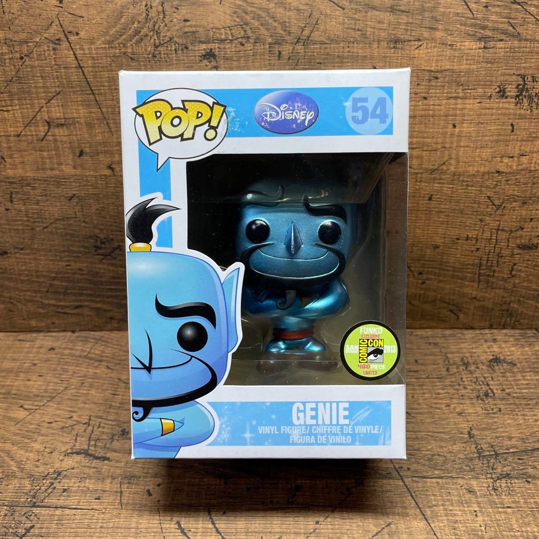 FUNKO pop 激レア コミコン限定 メタリック版 ジーニー アラジン
