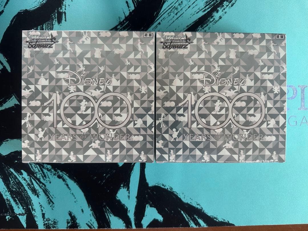 【ヴァイスシュヴァルツ】 ディズニー 100 シュリンク付き未開封2box